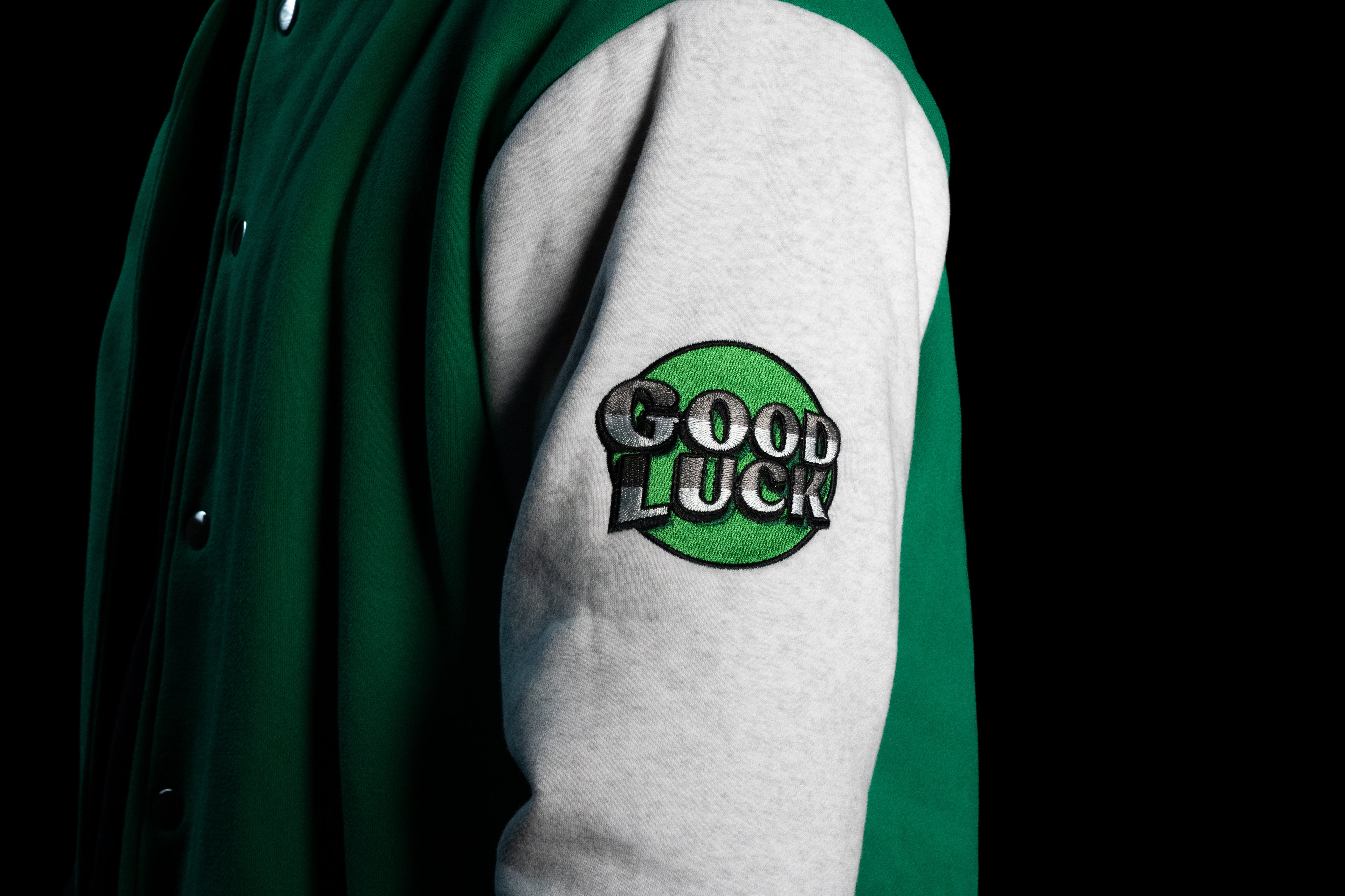 Lucky Clover Varsity Jacket