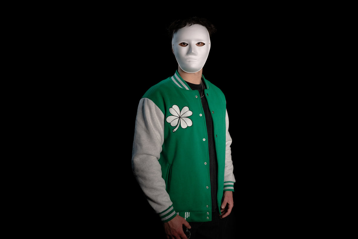 Lucky Clover Varsity Jacket