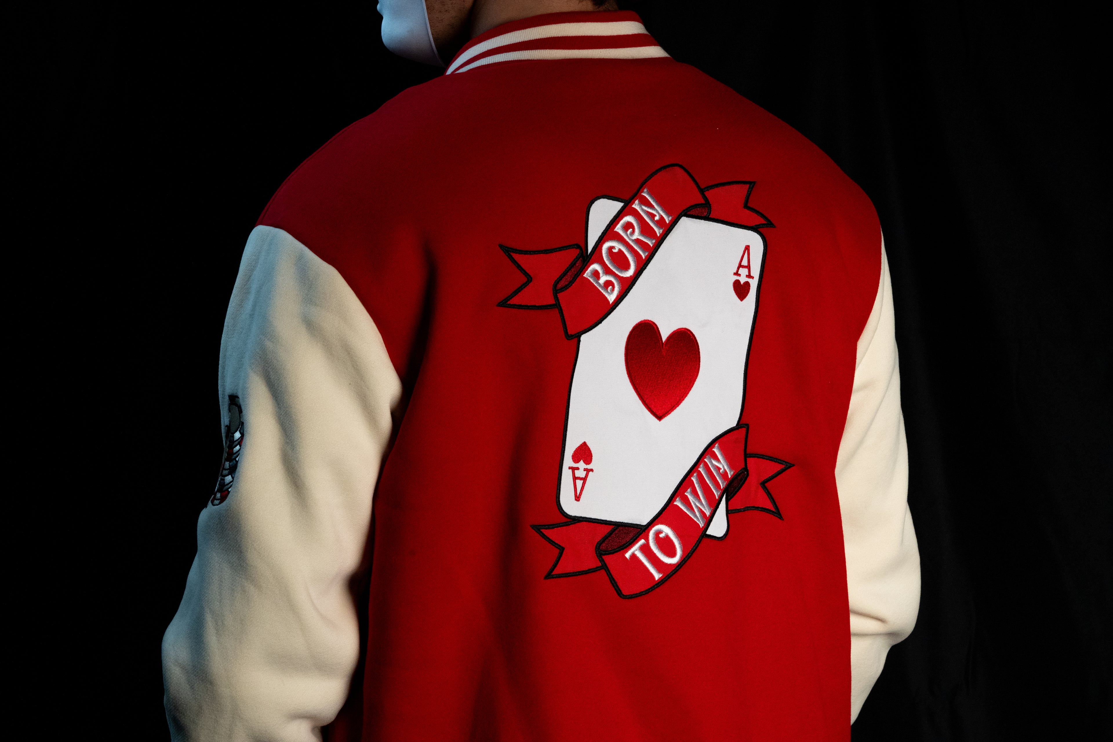 Hand of Aces Varsity Jacket